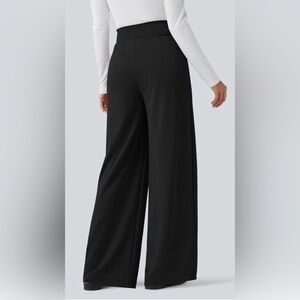 Women's Black Wide-Leg Pants